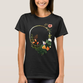 Flower ring t shirt