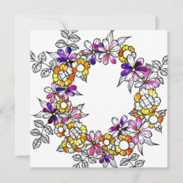 Flower Ring Tack Kort