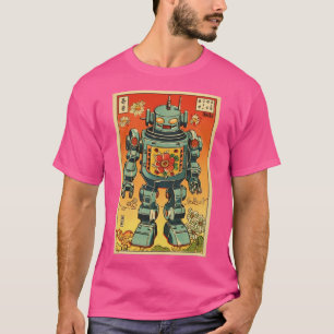 Flower Robot T Shirt