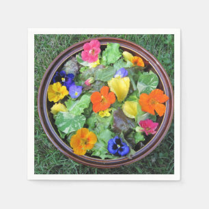 Flower Salad Pappersservett