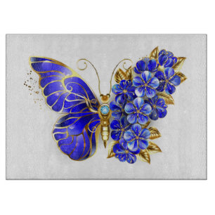 Flower Sapphire Butterfly