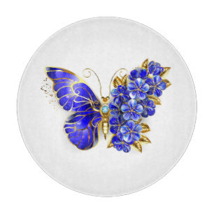 Flower Sapphire Butterfly