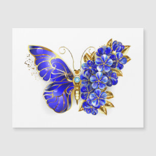 Flower Sapphire Butterfly