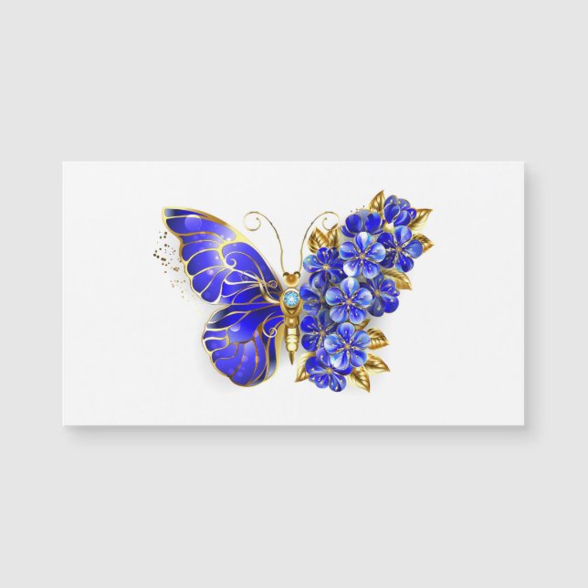 Flower Sapphire Butterfly (Framsida)