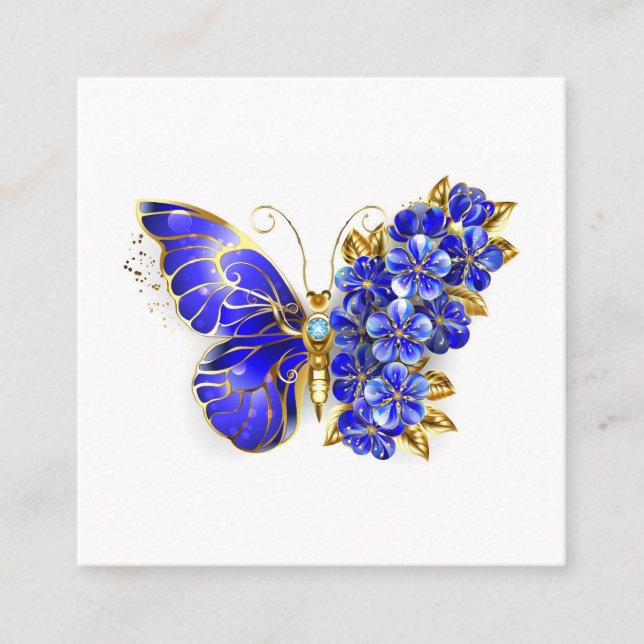 Flower Sapphire Butterfly (Framsida)