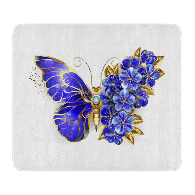 Flower Sapphire Butterfly (Framsidan)
