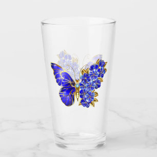 Flower Sapphire Butterfly Glaskopp