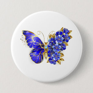 Flower Sapphire Butterfly Knapp