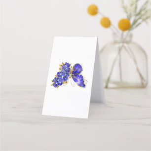 Flower Sapphire Butterfly Lojalitetskort