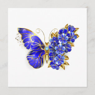 Flower Sapphire Butterfly Meny