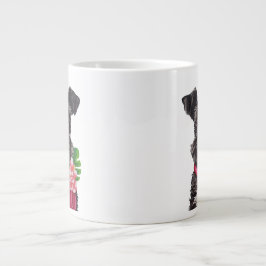 Flower Schnauzer Jumbo Mugg