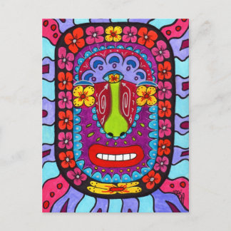 Flower Shaman #4 Vykort