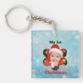 Flower Shape My 1st Christmas Photo