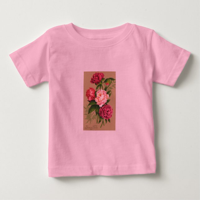 Flower Shirt Småbarn T (Framsida)