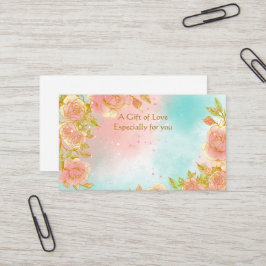 Flower Shop Flower Gift Visitkort