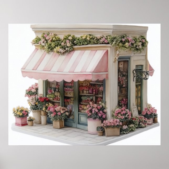 Flower Shop Poster (Framsidan)