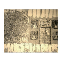 Flower Shoppe Sepia