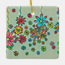 Flower Shower Ornament