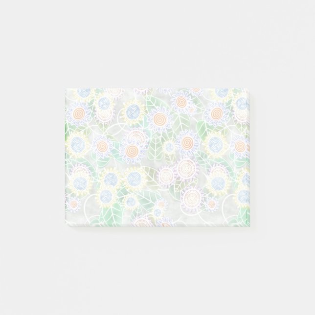 Flower Shower Post-it Block (Framsida)