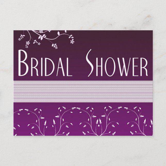 Flower Shower Vykort (Framsida)