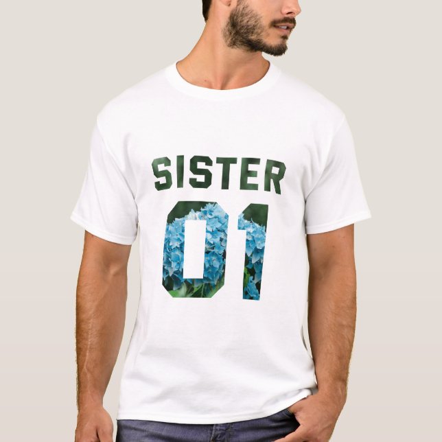 Flower Sister 01 T Shirt (Framsida)