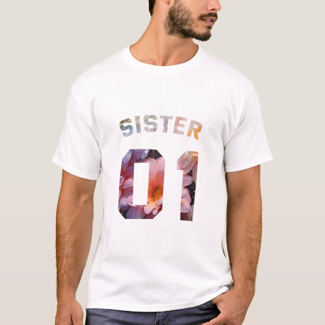 Flower Sister 01 T Shirt (Framsida)