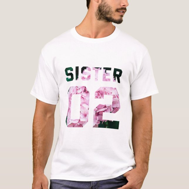Flower Sister 02 T Shirt (Framsida)