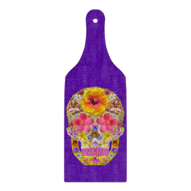 Flower Skull 4-Tropical (Framsidan)