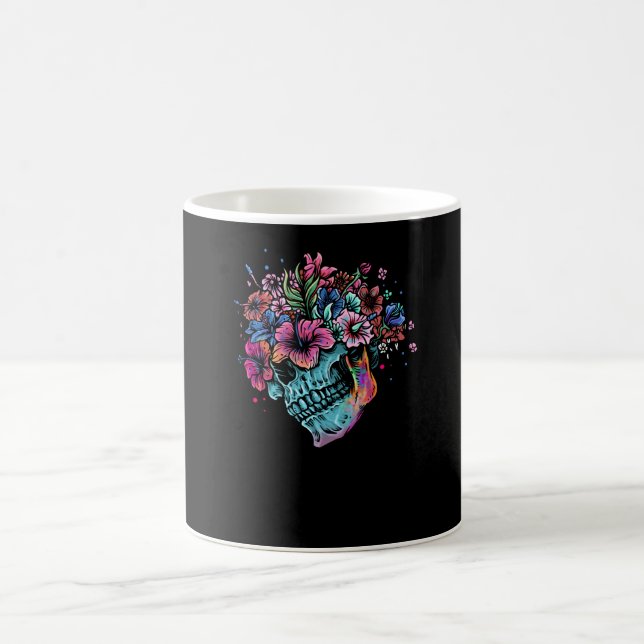 Flower Skull Kaffemugg (Center)