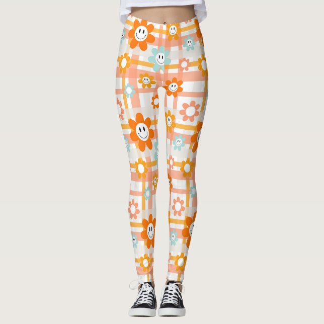 Flower Smile Leggings (Framsida)