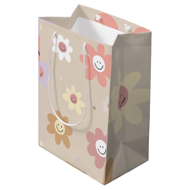 Flower Smiley Wrapping Paper (Baksidan Vinklad)