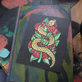 Flower Snake Vykort