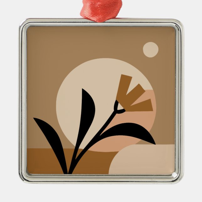 Flower Sol Boho Julgransprydnad Metall (Framsidan)