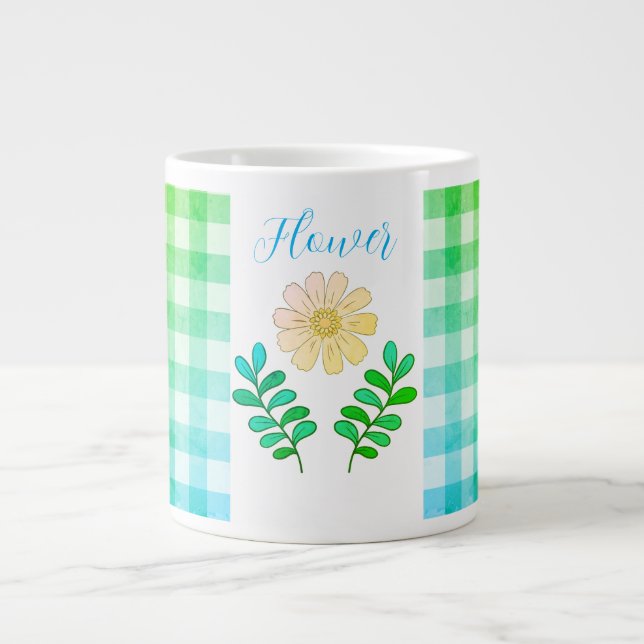 Flower Specialty Mugg Jumbo Mugg (Framsidan)