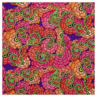 Flower Spiral - Warm Tyg