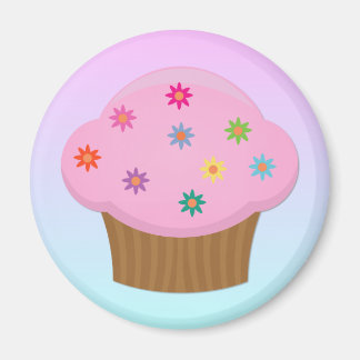 Flower Sprinkles Cuptårta Magnet