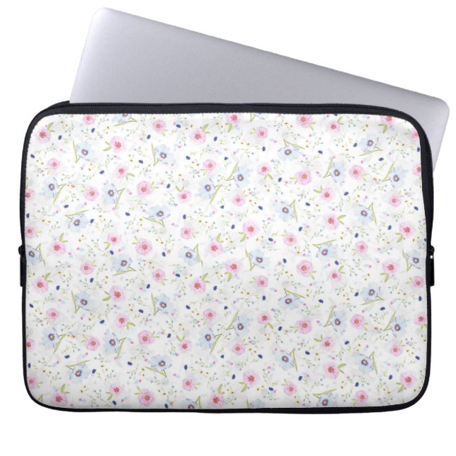 Flower stil laptop fodral (Framsidan)