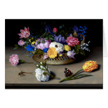Flower still Life Bosschaert Dutch Painting Art
