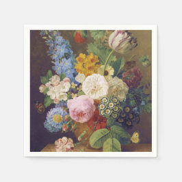 Flower Still Life by Jean Ulrich Tournier Pappersservett