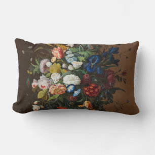 Flower still Life med Birds Nest Severin Roesen Lumbarkudde
