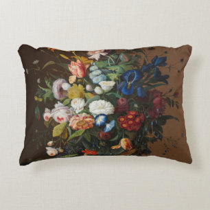 Flower still Life med Birds Nest Severin Roesen Prydnadskudde