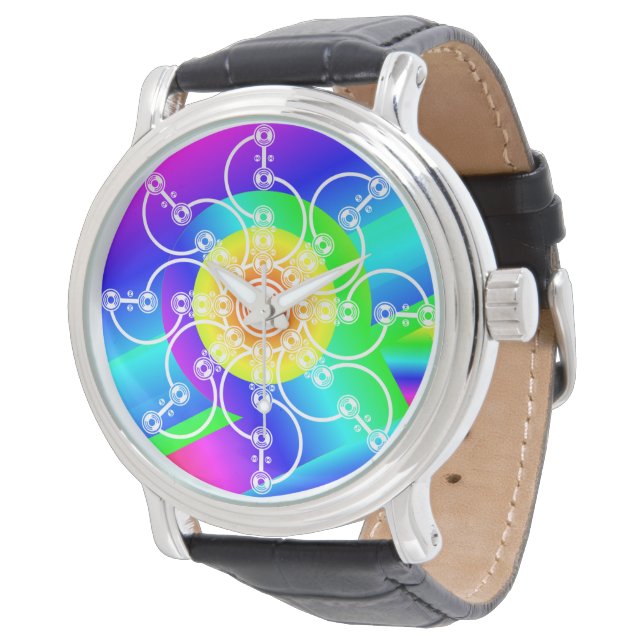 Flower Sunshine Watch Armbandsur (Vinklad)