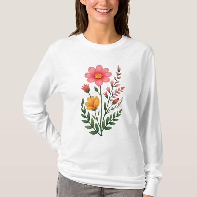 Flower T Shirt (Framsida)