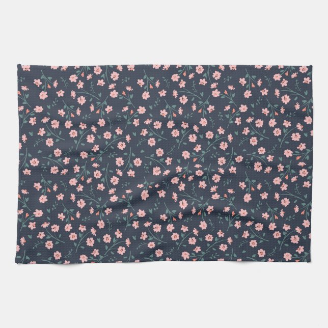 Flower Tattoos Kökshandduk (Horisontell)