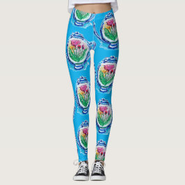 Flower Tekanna Leggings
