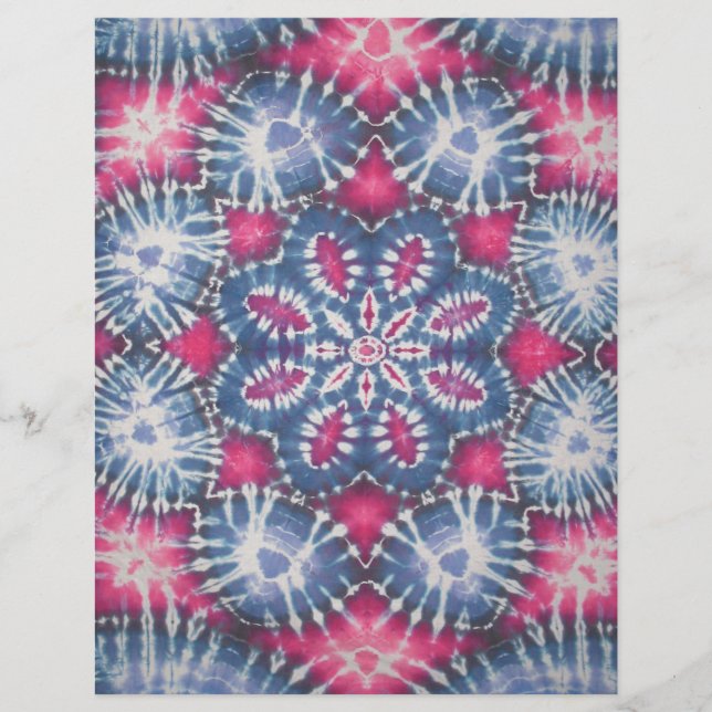Flower Tie Dye (Framsida)