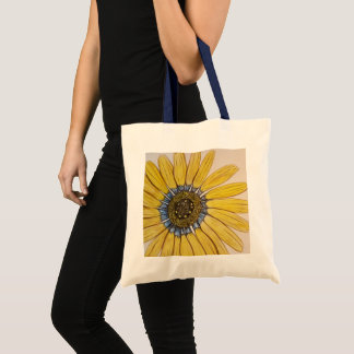 Flower Tote Bag-format med fin hand Tygkasse