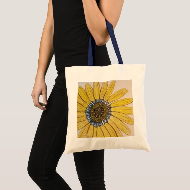 Flower Tote Bag-format med fin hand Tygkasse (Framsida (produkt))
