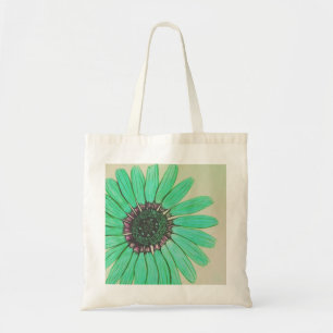 Flower Tote Bag-format med fin hand Tygkasse