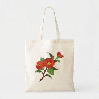 Flower Tote Bag Tygkasse